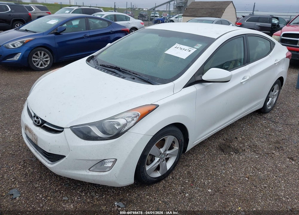 2013 HYUNDAI ELANTRA GLS VIN: 5NPDH4AE0DH349468