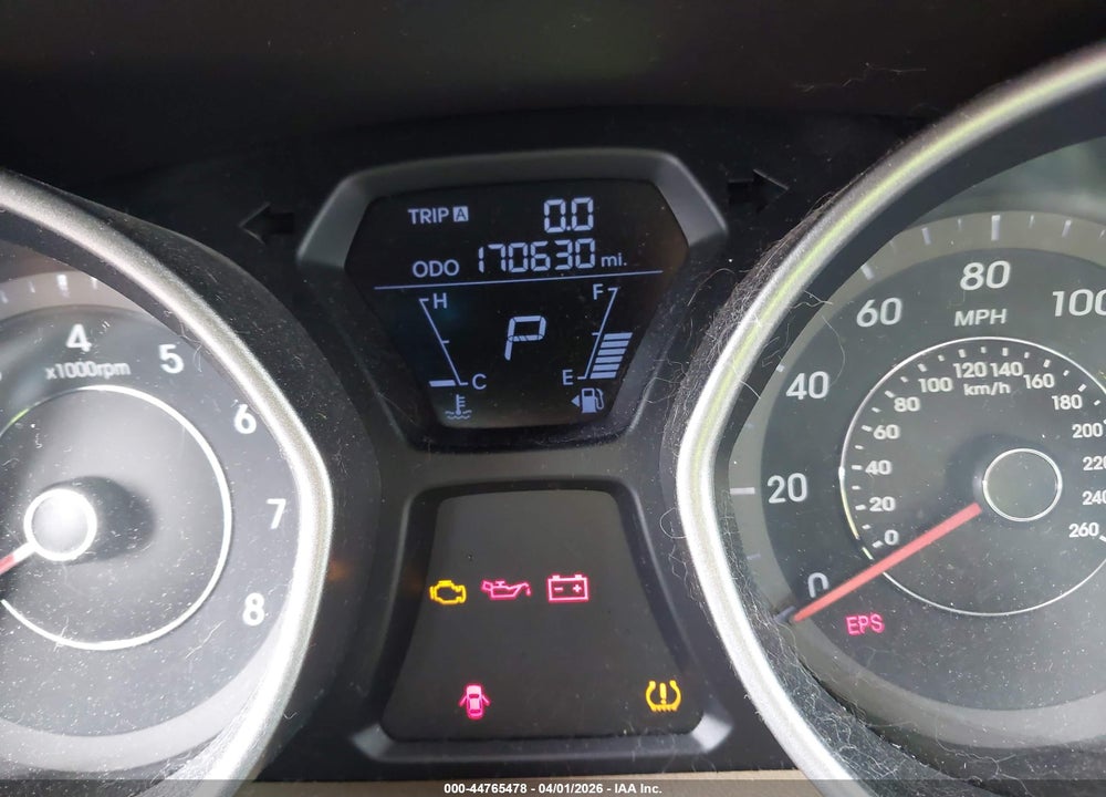 2013 HYUNDAI ELANTRA GLS VIN: 5NPDH4AE0DH349468