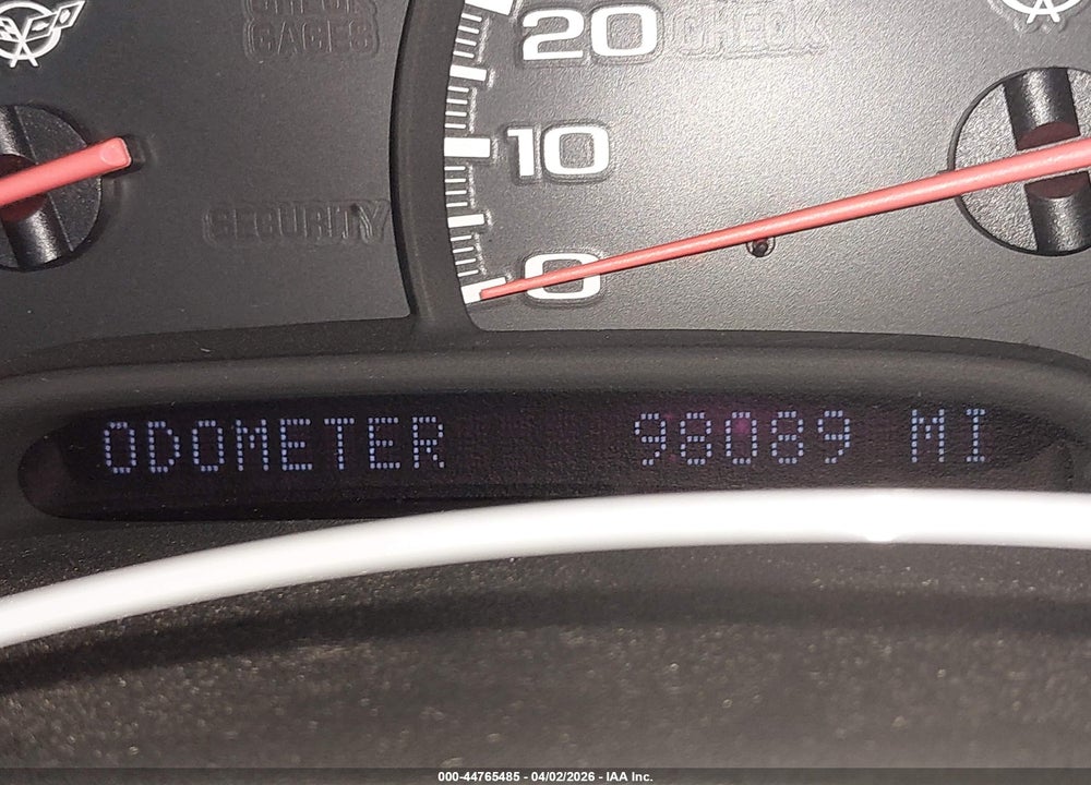 1998 CHEVROLET CORVETTE VIN: 1G1YY22G7W5123140