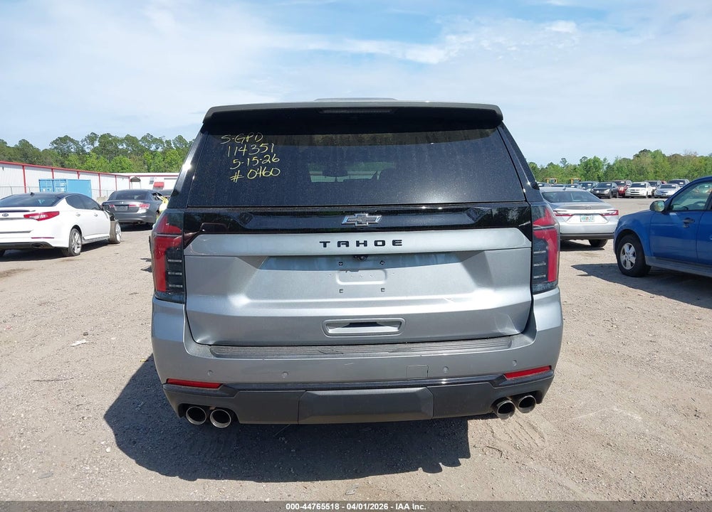 2025 CHEVROLET TAHOE 4WD Z71 VIN: 1GNS6PRD0SR190460
