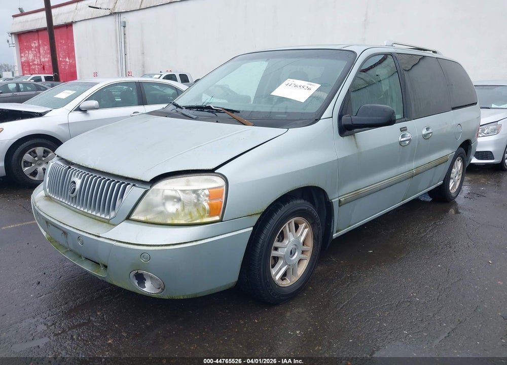 2006 MERCURY MONTEREY LUXURY VIN: 2MRDA22236BJ03717