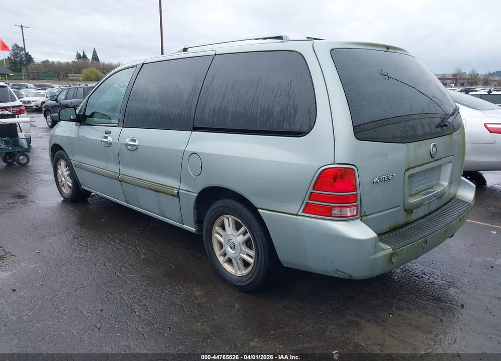 2006 MERCURY MONTEREY LUXURY VIN: 2MRDA22236BJ03717
