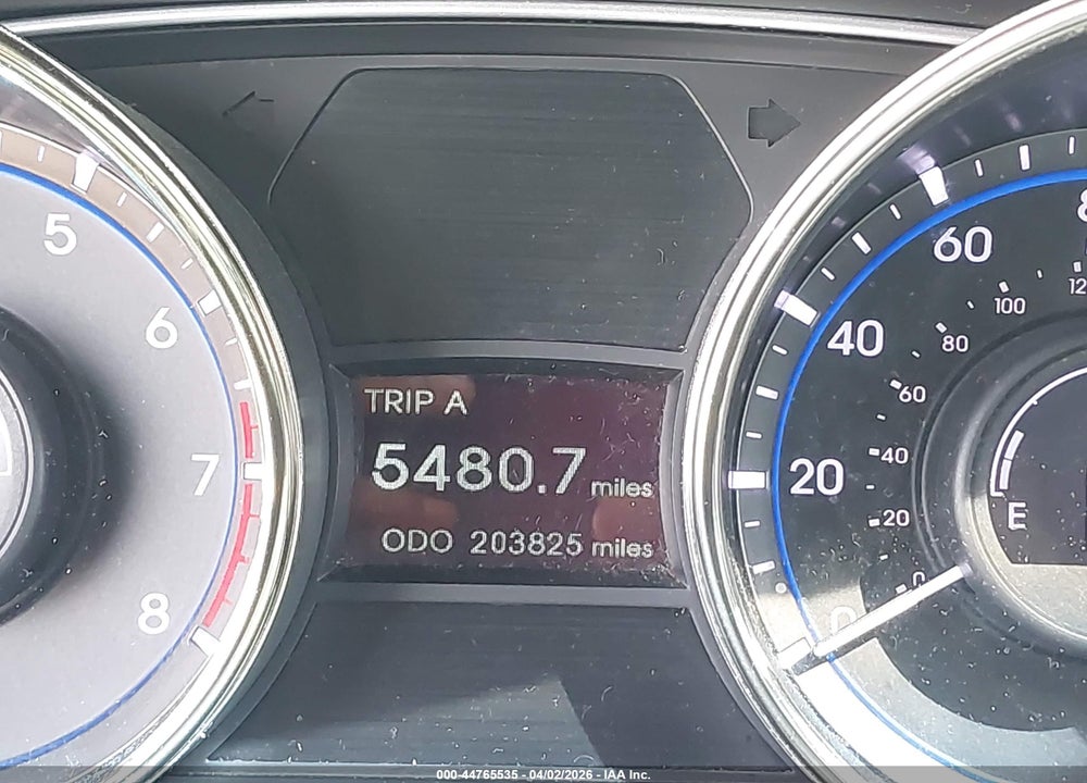 2012 HYUNDAI SONATA LIMITED VIN: 5NPEC4AC8CH475819