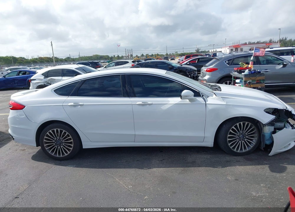 2017 FORD FUSION TITANIUM VIN: 3FA6P0K99HR146500