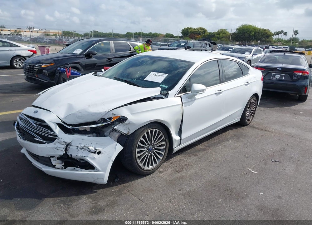 2017 FORD FUSION TITANIUM VIN: 3FA6P0K99HR146500