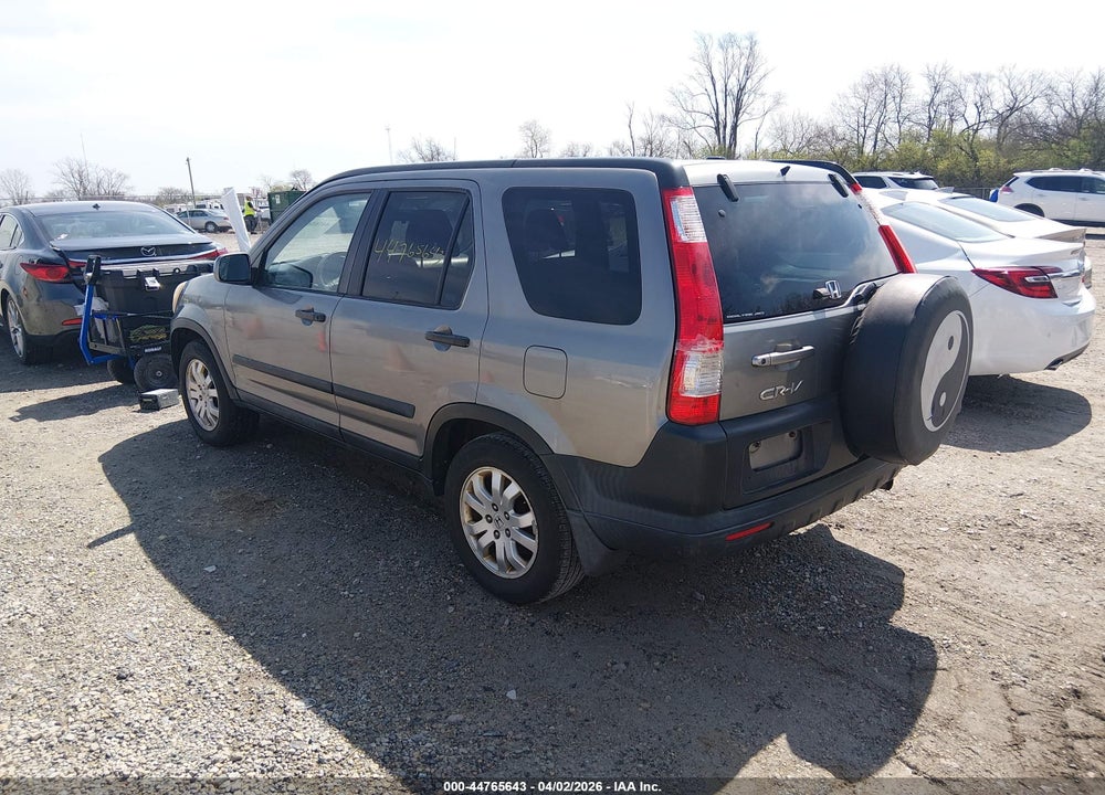2005 HONDA CR-V EX VIN: SHSRD78845U339232