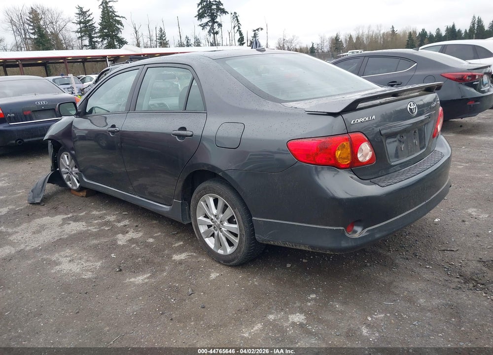 2009 TOYOTA COROLLA S VIN: 1NXBU40EX9Z115593