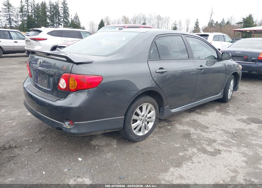 2009 TOYOTA COROLLA S VIN: 1NXBU40EX9Z115593