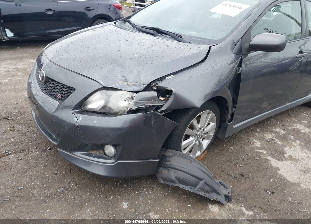 2009 TOYOTA COROLLA S VIN: 1NXBU40EX9Z115593