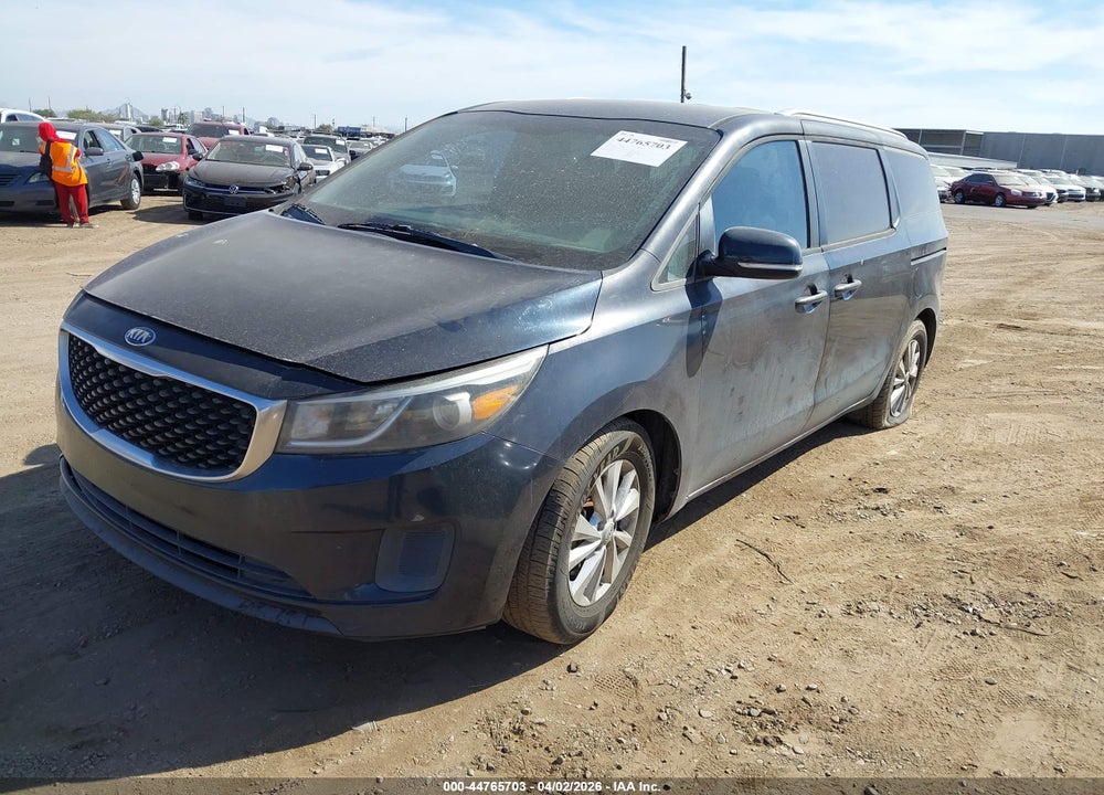 2016 KIA SEDONA LX VIN: KNDMB5C11G6112908