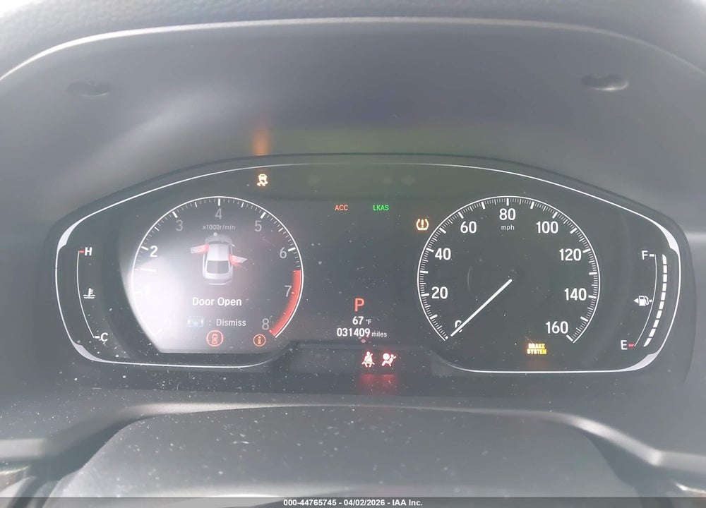 2019 HONDA ACCORD SPORT VIN: 1HGCV1F34KA125569