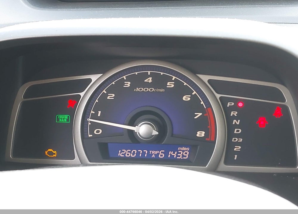 2010 HONDA CIVIC LX VIN: 19XFA1F5XAE018191