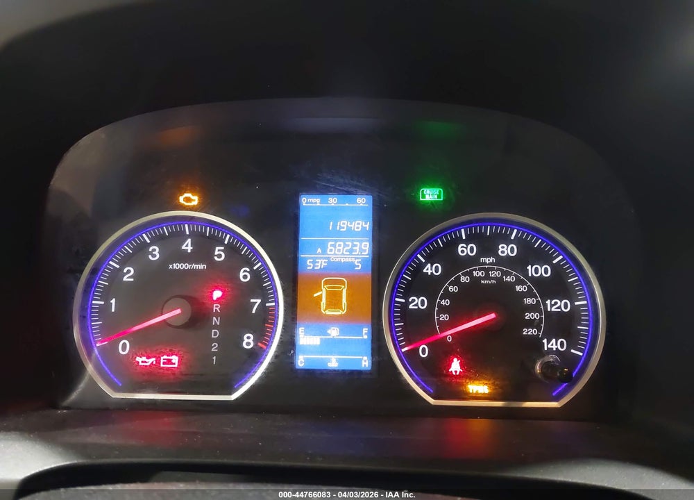 2010 HONDA CR-V EX VIN: 5J6RE4H57AL060724