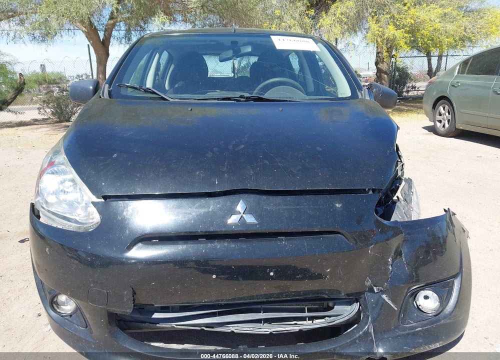 2014 MITSUBISHI MIRAGE ES VIN: ML32A4HJ0EH004569