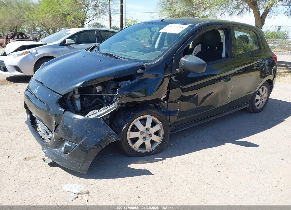 2014 MITSUBISHI MIRAGE ES VIN: ML32A4HJ0EH004569