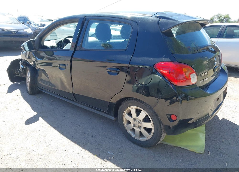 2014 MITSUBISHI MIRAGE ES VIN: ML32A4HJ0EH004569