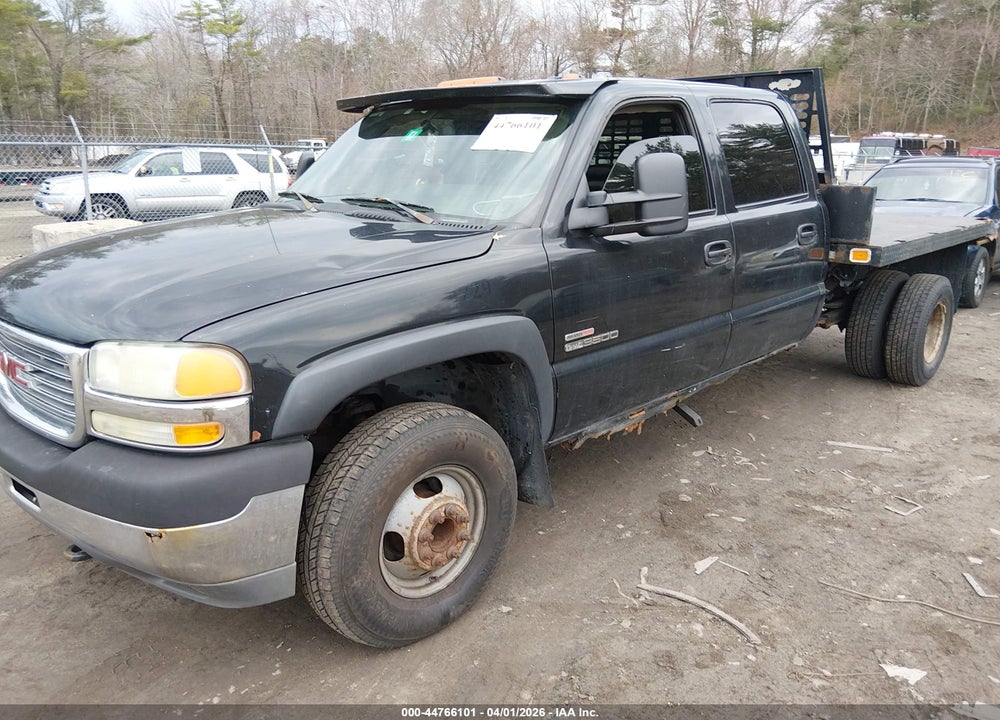 2002 GMC SIERRA 3500 SLE VIN: 1GTJK33152F226748