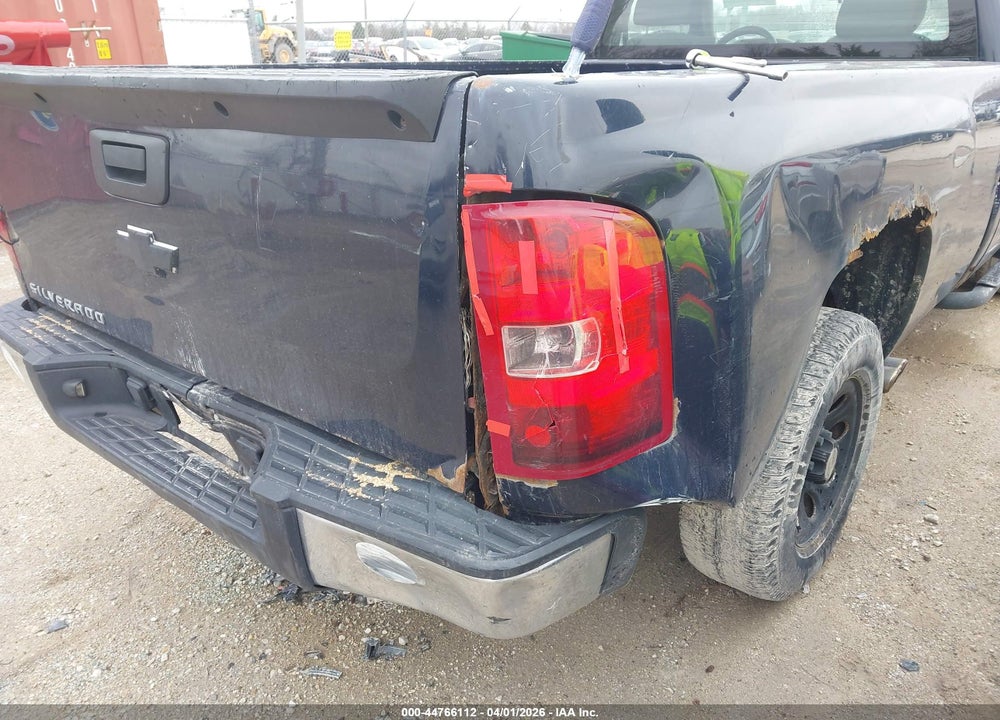 2007 CHEVROLET SILVERADO 1500 WORK TRUCK VIN: 1GCEC14C37Z587923