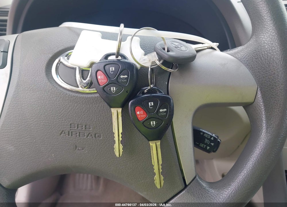 2010 TOYOTA CAMRY LE V6 VIN: JTNBK3EK0A3047765