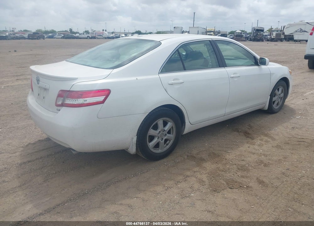 2010 TOYOTA CAMRY LE V6 VIN: JTNBK3EK0A3047765