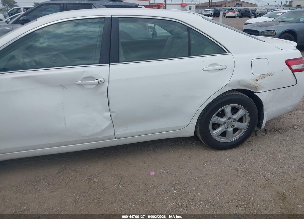 2010 TOYOTA CAMRY LE V6 VIN: JTNBK3EK0A3047765