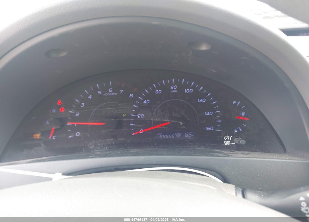 2010 TOYOTA CAMRY LE V6 VIN: JTNBK3EK0A3047765