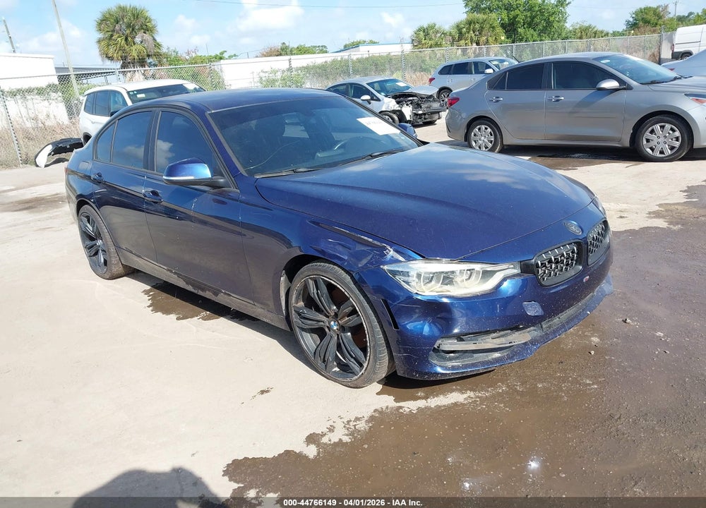 2016 BMW 320I VIN: WBA8A9C50GK616109