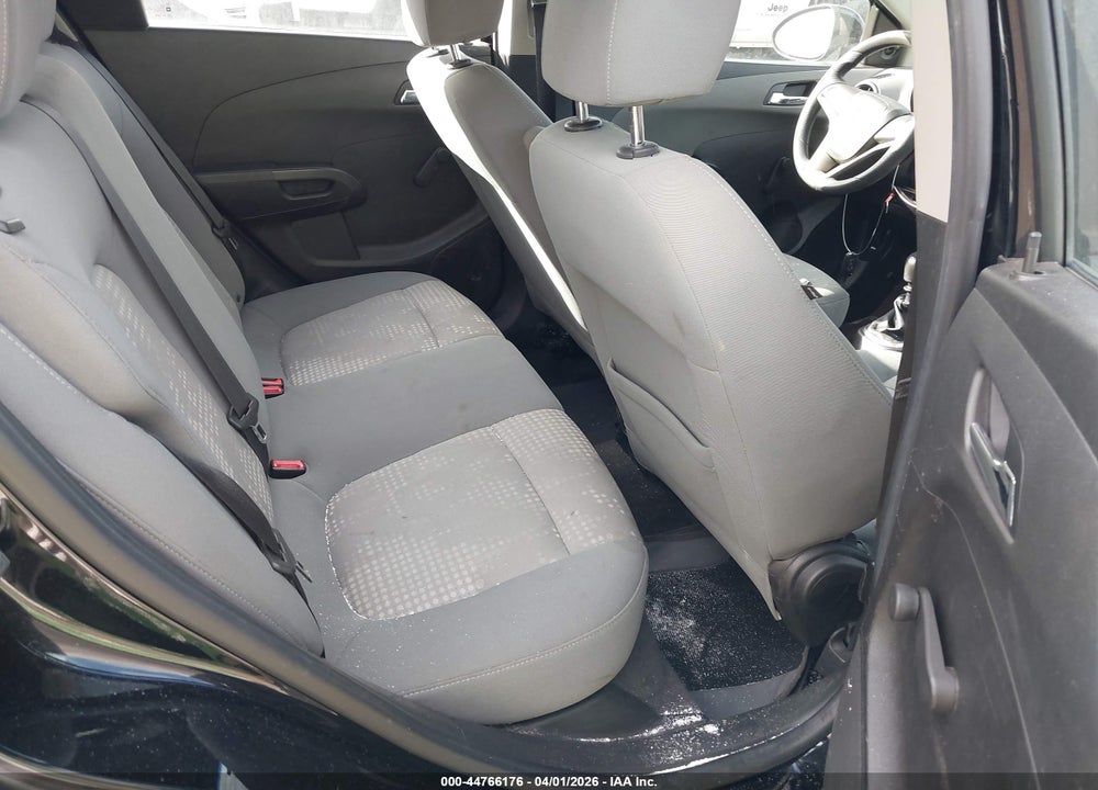 2012 CHEVROLET SONIC VIN: 1G1JB6SH1C4118150