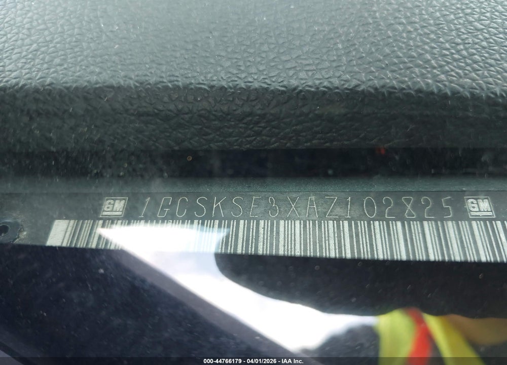 2010 CHEVROLET SILVERADO 1500 LT VIN: 1GCSKSE3XAZ102825