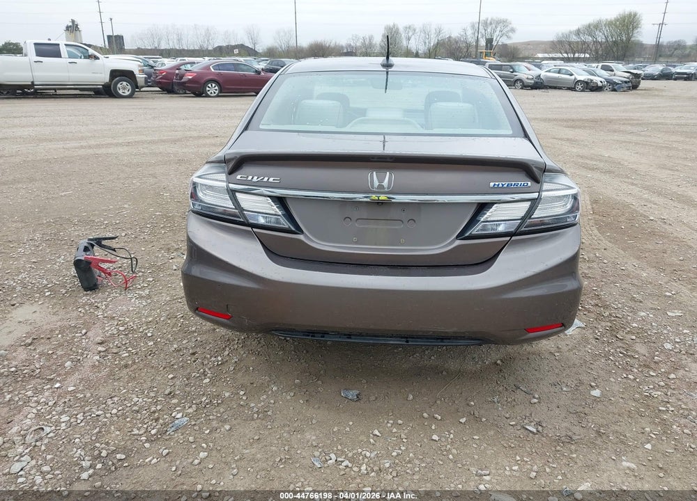 2014 HONDA CIVIC HYBRID VIN: 19XFB4F21EE001029