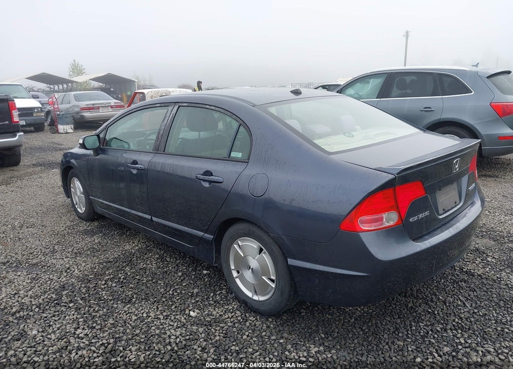 2007 HONDA CIVIC HYBRID VIN: JHMFA36237S005837