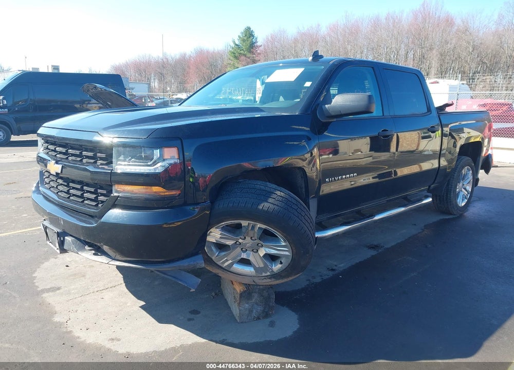 2018 CHEVROLET SILVERADO 1500 CUSTOM VIN: 3GCUKPEC4JG297424