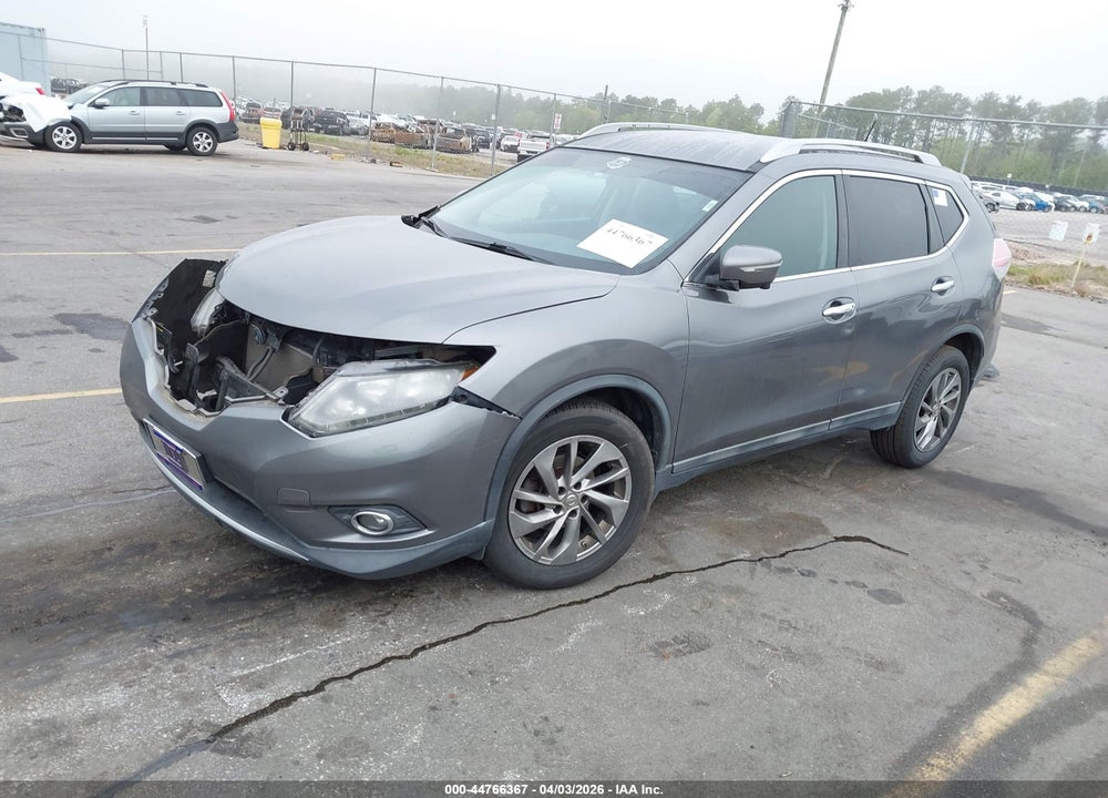 2015 NISSAN ROGUE SL VIN: 5N1AT2MV9FC920273