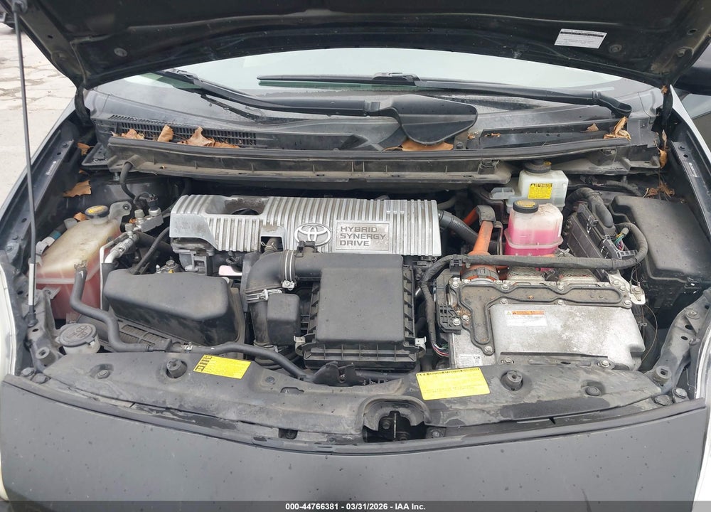2012 TOYOTA PRIUS THREE VIN: JTDKN3DU2C5474404