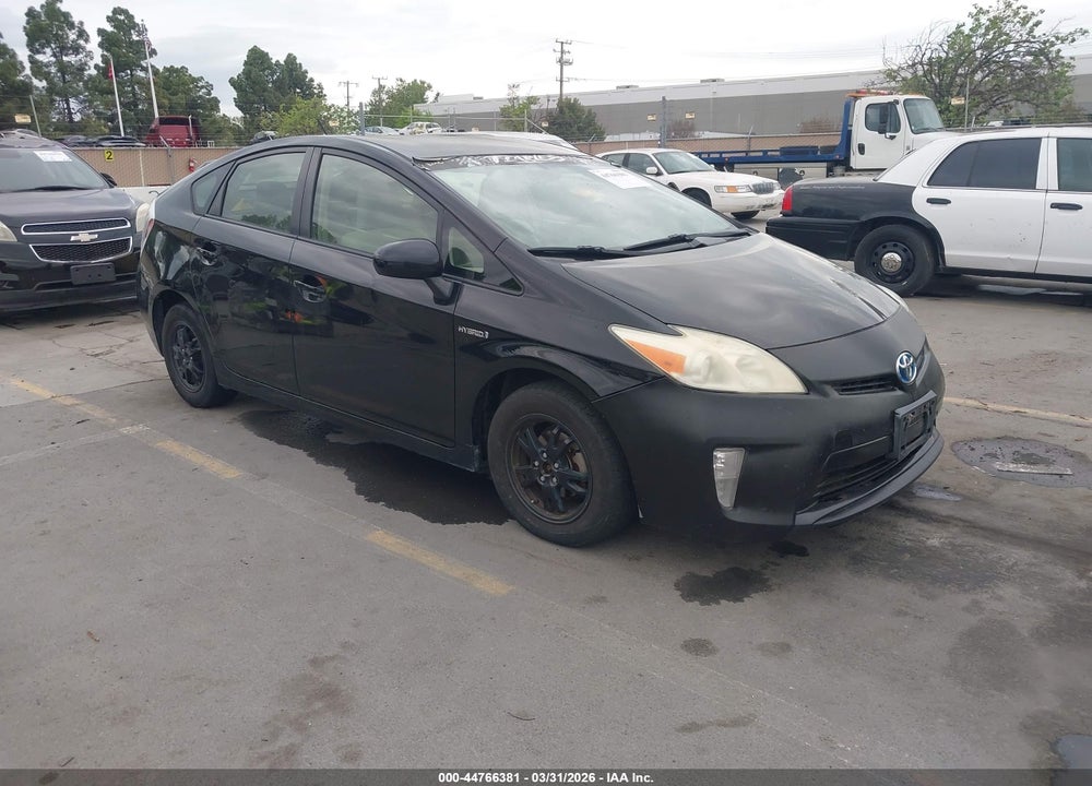 2012 TOYOTA PRIUS THREE VIN: JTDKN3DU2C5474404