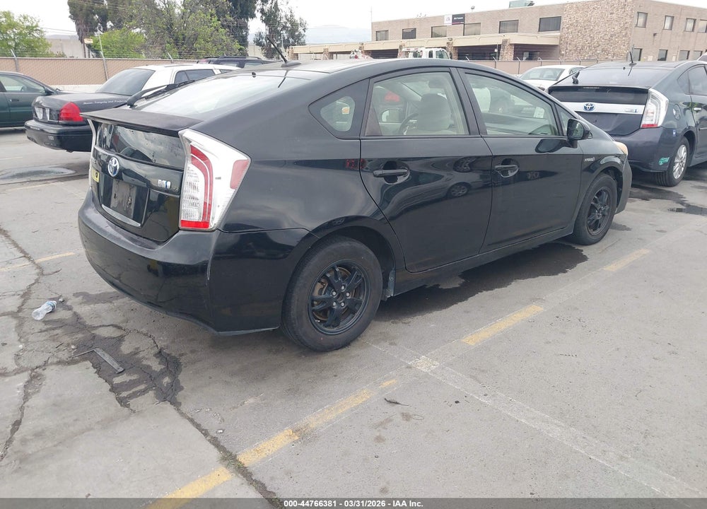 2012 TOYOTA PRIUS THREE VIN: JTDKN3DU2C5474404