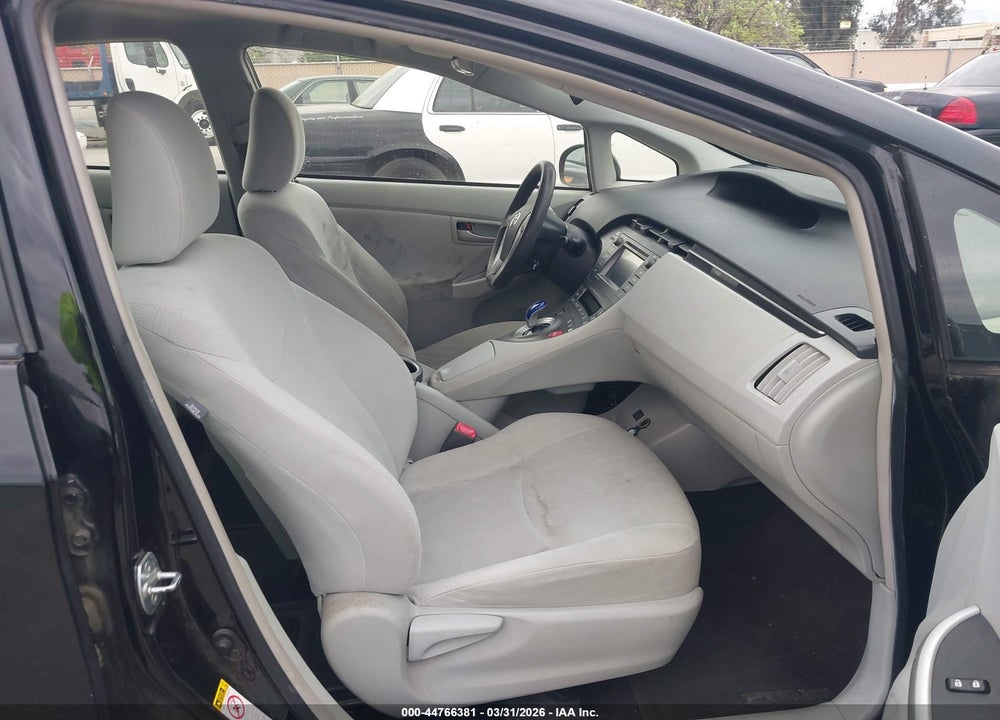 2012 TOYOTA PRIUS THREE VIN: JTDKN3DU2C5474404