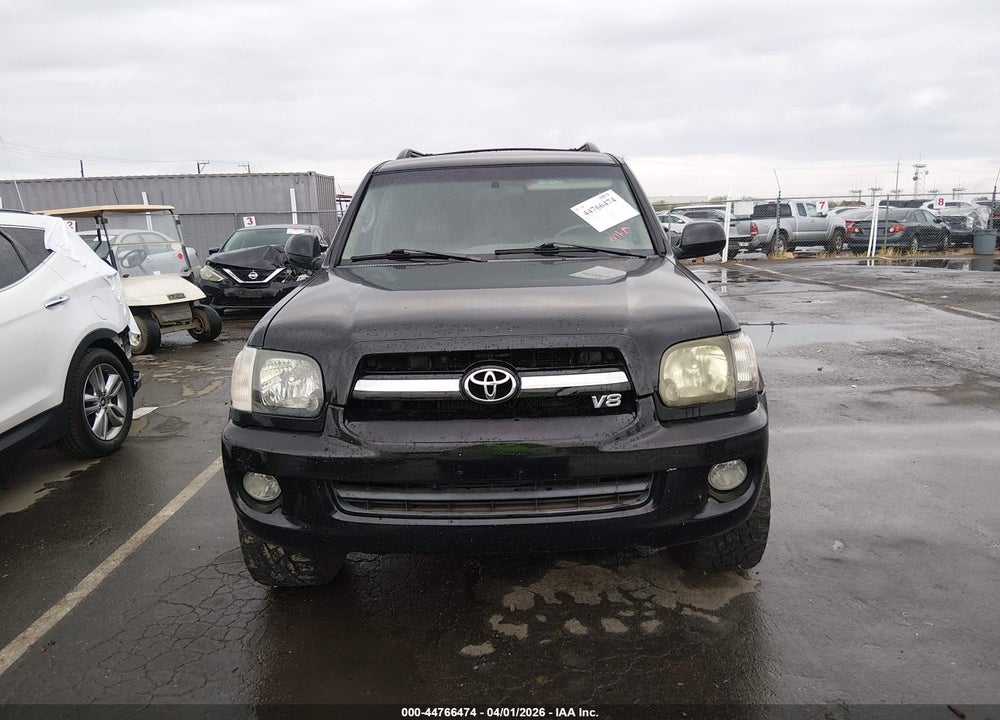 2006 TOYOTA SEQUOIA LIMITED V8 VIN: 5TDBT48A56S270755