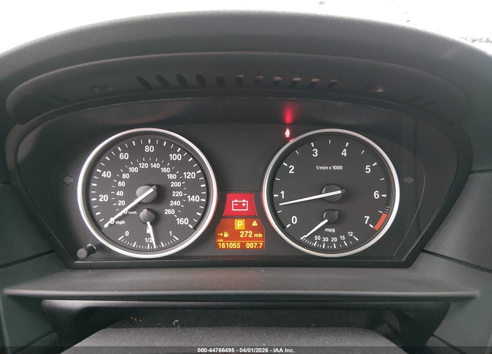 2010 BMW 550I VIN: WBANW5C5XACT56932