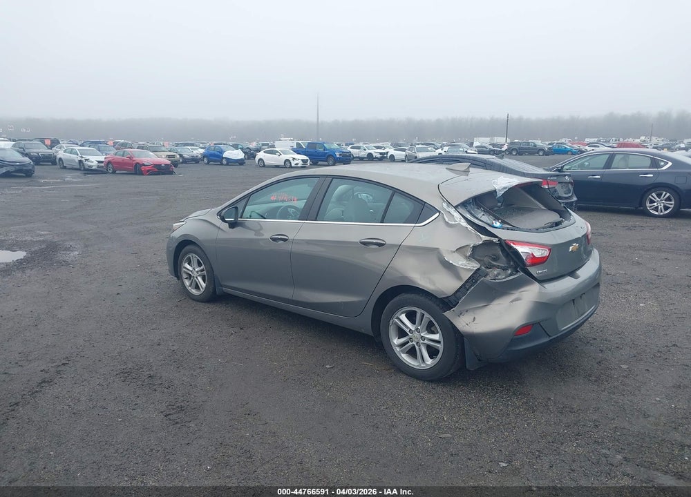 2017 CHEVROLET CRUZE LT AUTO VIN: 3G1BE6SM9HS541672