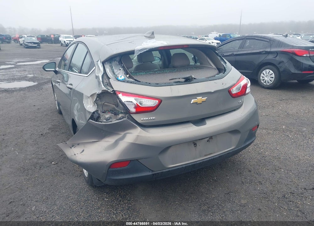 2017 CHEVROLET CRUZE LT AUTO VIN: 3G1BE6SM9HS541672