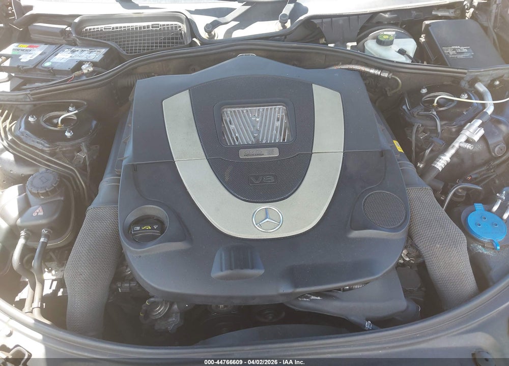 2009 MERCEDES-BENZ S 550 4MATIC VIN: WDDNG86X09A259637