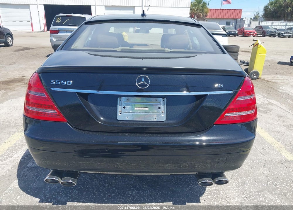 2009 MERCEDES-BENZ S 550 4MATIC VIN: WDDNG86X09A259637