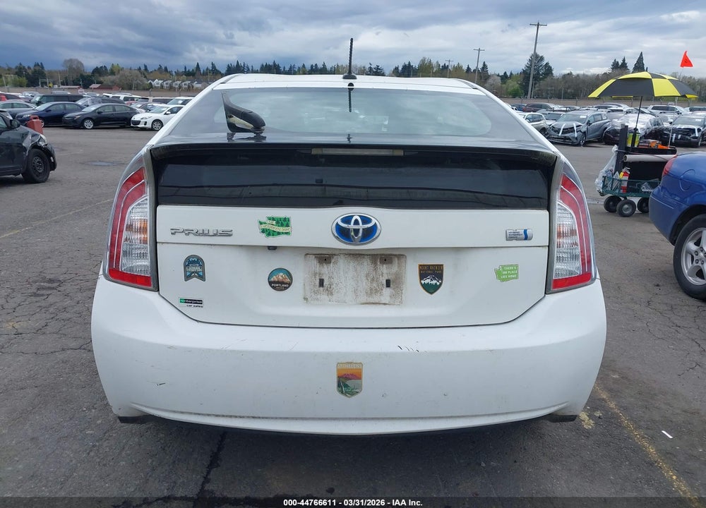 2015 TOYOTA PRIUS THREE VIN: JTDKN3DU7F1912863