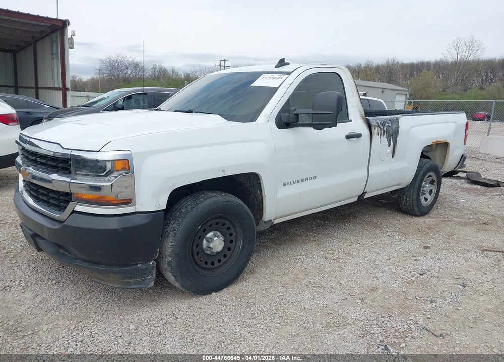 2017 CHEVROLET SILVERADO 1500 WT VIN: 1GCNCNEH1HZ207948