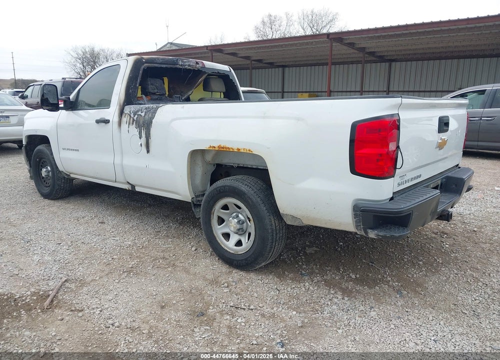 2017 CHEVROLET SILVERADO 1500 WT VIN: 1GCNCNEH1HZ207948
