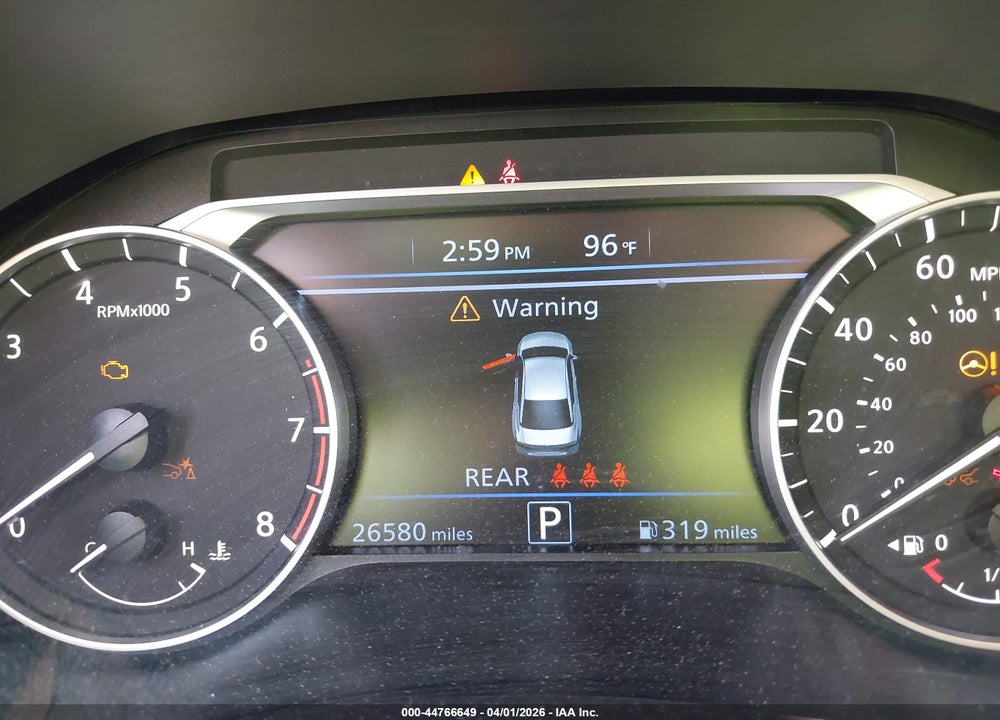 2025 NISSAN ALTIMA SV FWD VIN: 1N4BL4DV8SN387602