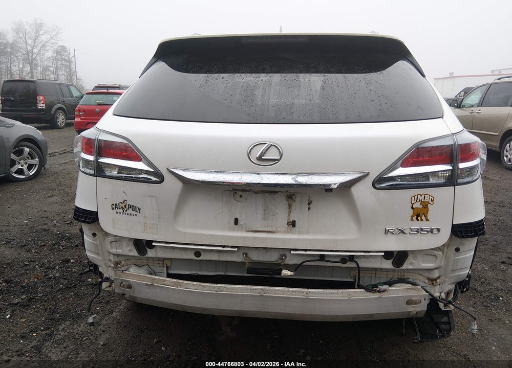 2013 LEXUS RX 350 VIN: 2T2BK1BA7DC172127