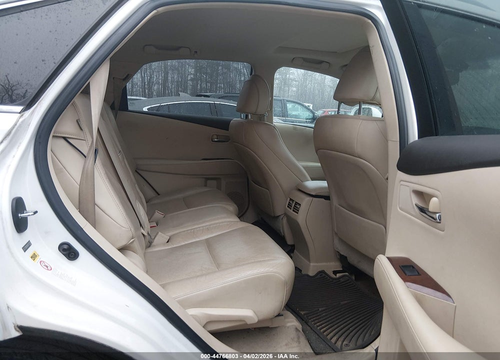 2013 LEXUS RX 350 VIN: 2T2BK1BA7DC172127
