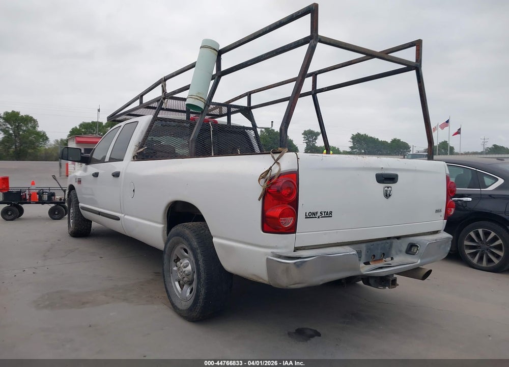 2007 DODGE RAM 2500 SLT/SPORT VIN: 3D7KR28C57G711214